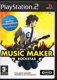 Music Maker RockStar PAL Playstation 2 PAL box art